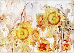 Tablou - Floarea-soarelui,pictură (70x50 cm)