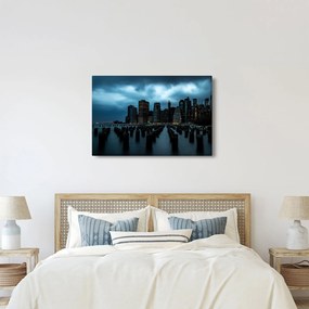 Tablou - Privire spre Zgârâie nori din New York (90x60 cm)