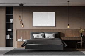 Searchlight 9661BK - Lustră pe cablu SQUIGGLE 1xE27/60W/230V