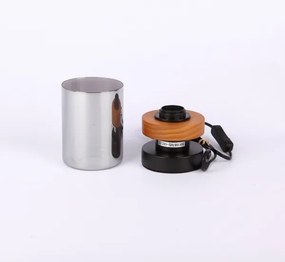 Lampă de masă FINCA 1xE27/40W/230V metal/lemn Globo 15557T