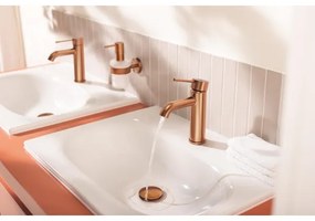 GROHE 23590DL1 - Baterie lavoar ESSENCE, dimensiune S, finisaj bronz