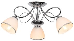 Brilagi - Lustră aplicată FRED 3xE27/60W/230V, Ø 59 cm, crom lucios