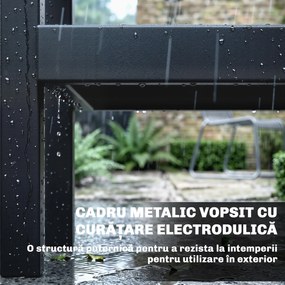 Outsunny căruț grătar | Aosom Romania