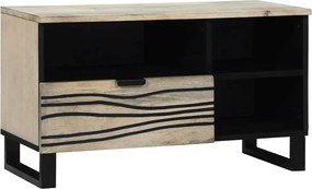 vidaXL Unități TV cu sertar Alb 80 x 33 x 46 cm Lemn compozit