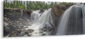 Tablou cu cascade (120x50 cm)
