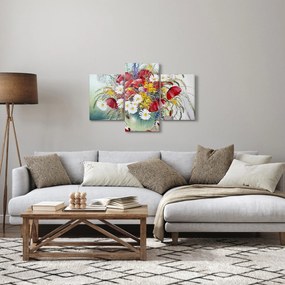 Tablou - Vază cu flori sălbatice (90x60 cm)