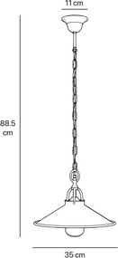 Pendul exterior design industrial Giada