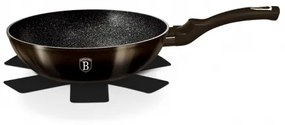 Tigaie wok marmorata 28 cm Shiny Black Berlinger Haus BH 6610