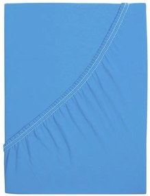 Cearsaf jersey pentru pătuț EXCLUSIVE 70x140 cm albastru