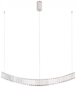 MaxLight Saphir lampă suspendată 1x13 W crom P0392