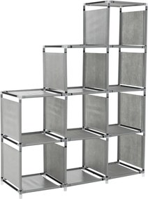 Raft multifuncţional, gri, BARIN