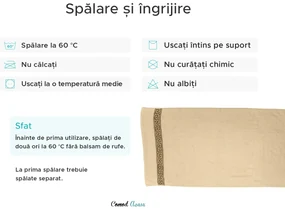 Prosop de baie GREEK 70x130 cm albastru inchis, 100% bumbac