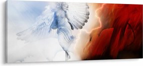 Tablou - Binele și răul (120x50 cm)