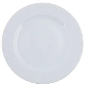 Set de veselă 24 piese alb/porțelan