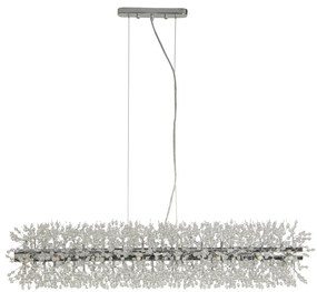 Lustra suspendata design deosebit din margele din sticla Sunburst 16Lt