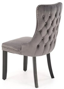 Scaun Alda velvet gri H95 cm