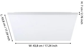 Plafonieră LED TURCONA LED/21W/230V Eglo 900704