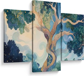 Tablou – Arbore cosmic (90x60 cm)