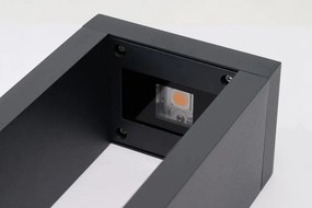 Stalp de exterior CAVALIO 80 IP65 3000K gri inchis