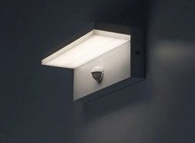 Aplica LED iluminat exterior cu senzor IP54 Zaragoza alb