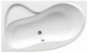 Ravak C571000000 - Cadă de colț ROSA 160x95 cm, acrilic/alb