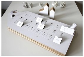 Calendar advent cu detalii argintii Unlimited Design for kids