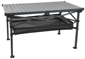 Masă pliabilă de camping 118x70 cm antracit