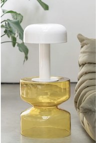 Măsuță auxiliară rotundă din sticlă ø 35 cm Doble – Leitmotiv