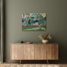 Tablou - Paul Gauguin, Te raau rahi (The Big Tree), reproducere (70x50 cm)