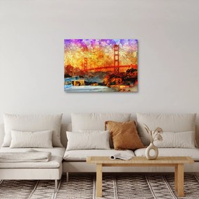 Tablou - Golden Gate, SanFrancisco, California (70x50 cm)