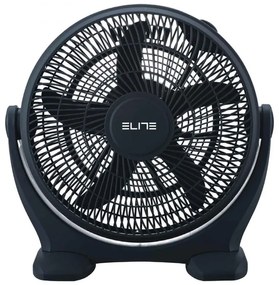Ventilator de podea Elite YFB-0310, 80W, 45.7 cm, 3 viteze, 5 pale, Negru