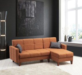 Canapea extensibilă de colț Polya - Tile Red