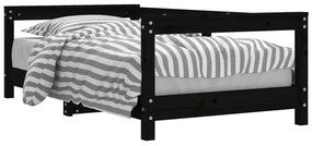 834398 vidaXL Cadru de pat pentru copii, 70x140 cm, lemn masiv de pin
