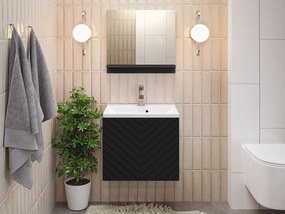 Set mobilier baie Nadalo  (negru). 1122704