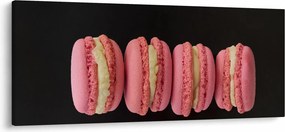 Tablou cu macarons (120x50 cm)