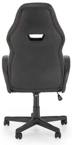 Fotoliu de birou Rebound, negru / albastru