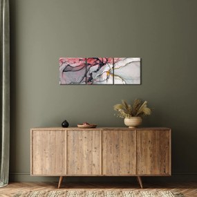 Tablou abstractie (cu ceas) (90x30 cm)