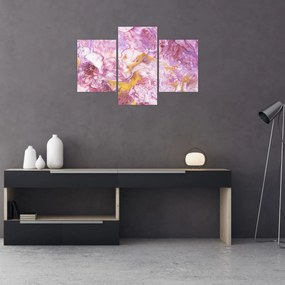 Tablou - Abstract roz (90x60 cm)