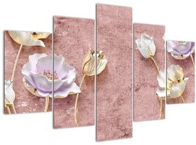 Tablou cu flori (150x105 cm)