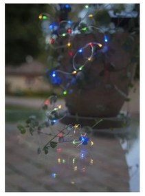 Șirag luminos solar de exterior LED Star Trading Dew Drop, 50 becuri, lungime 5 m