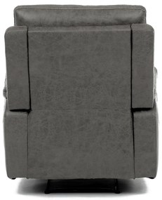 Fotoliu reclinabil 4092 GREY3, vintage, gri