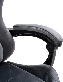 Scaun de birou/gaming, gri, LOPES