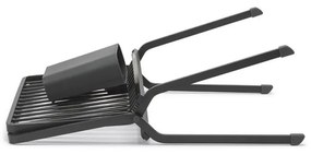 Uscator de vase pliabil Brabantia SinkSide 1004153, Suport pentru ustensile, Rezistent la coroziune, Gri inchis