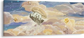 Tablou - Meduză Cerească (120x50 cm)