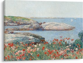 Tablou - Childe Hassam, Poppies,  Isles of Shoals, reproducere (70x50 cm)