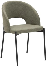 Set 2 scaune dining verzi din stofa si lemn de Pin, 51x53x80 cm, Helsinki Mauro Ferretti