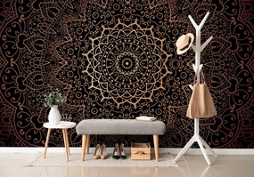 Tapet autoadeziv Mandala vintage în stil indian