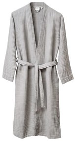 Halat gri S/M din muselină Kimono – Foutastic