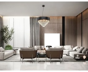 Brilagi - Lustru suspendat pe cablu CARLOS 9xE14/40W/230V diam. 60 cm