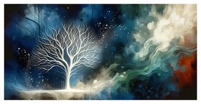 Tablou copacul vieții magic în univers
